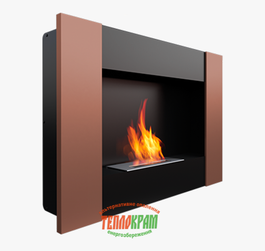 Fireplace Insert Biokominek Chimney Stove - Beépíthető Fekete Biokandalló, HD Png Download