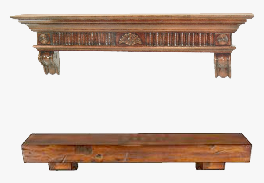 Wood Shelf Png - Fireplace, Transparent Png