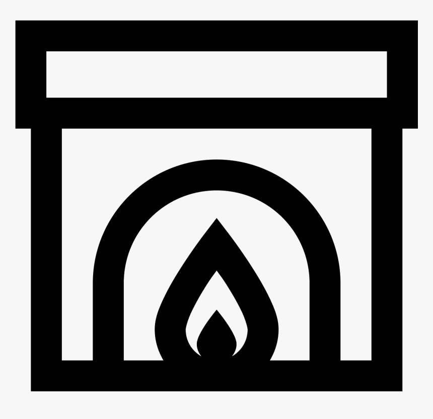Icon Free Download Png - Fireplace Icon Png, Transparent Png