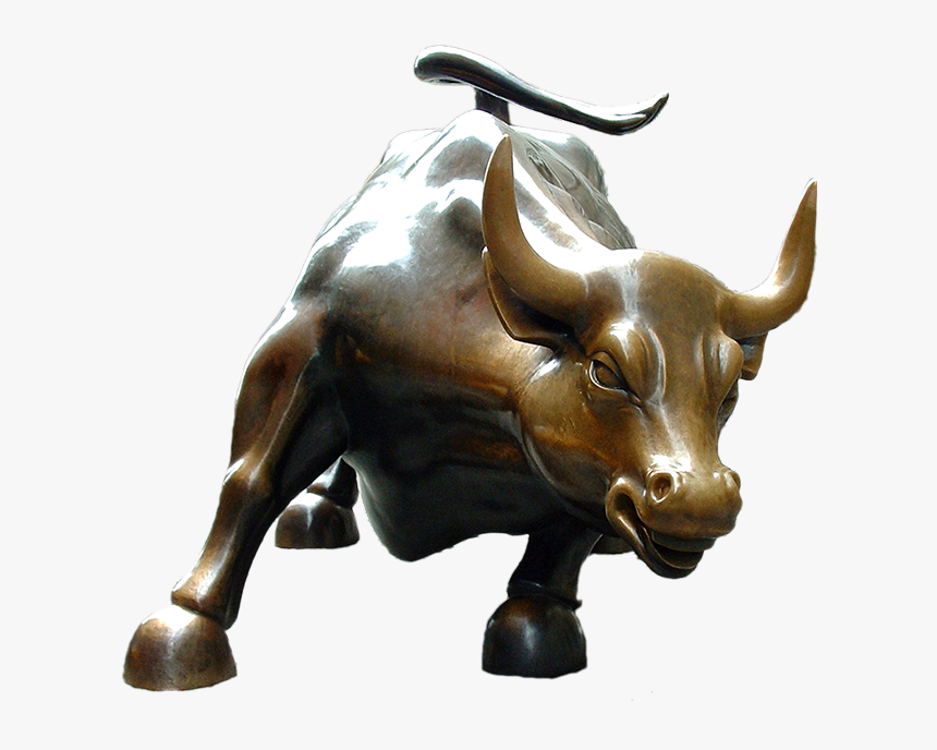 Transparent Bull Horns Png - Charging Bull, Png Download