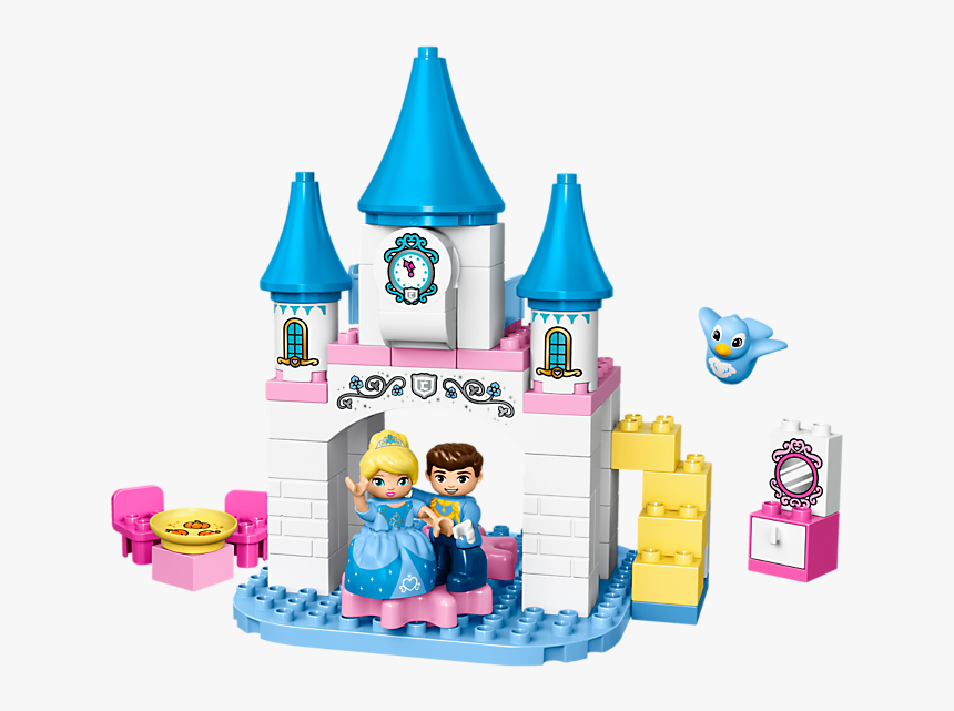 Cinderella S Magical Castle - 10855 Lego, HD Png Download