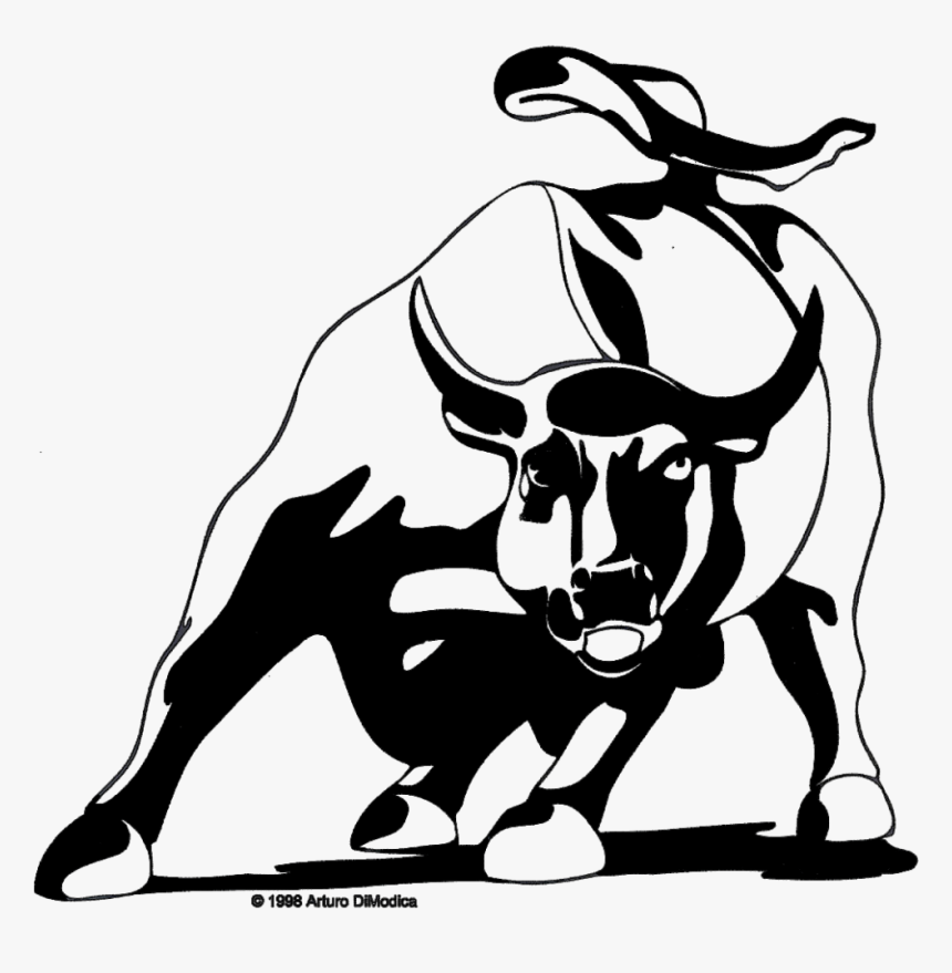 Printed T-shirt Charging Bull Spreadshirt Chelsea Film - Wall Street Bull Logo, HD Png Download