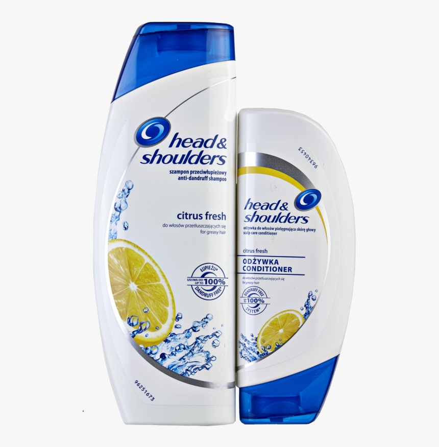 Head & Shoulders Citrus Fresh Shampoo & Conditioner - Head And Shoulders 1000ml, HD Png Download