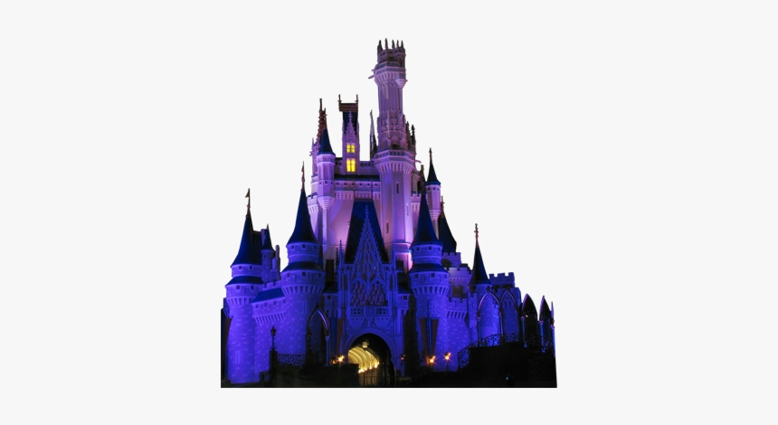 Cinderella Castle Disney World Clipart Sleeping Walt - Disney World, Cinderella Castle, HD Png Download