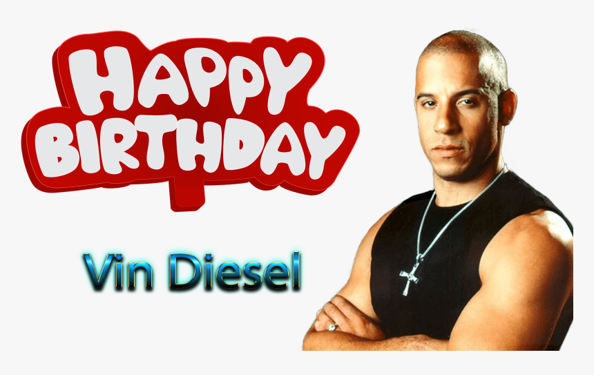 Vin Diesel Free Pictures - Poster, HD Png Download