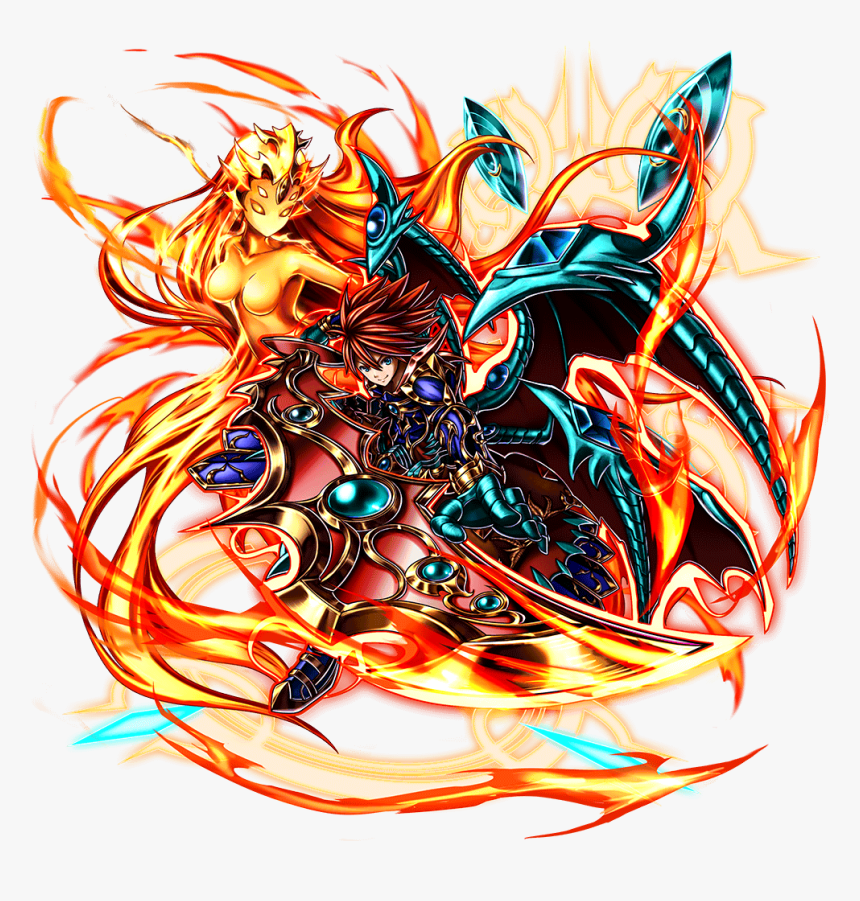 Inferno Emperor Ragna Full Art - Grand Summoners Ragna, HD Png Download