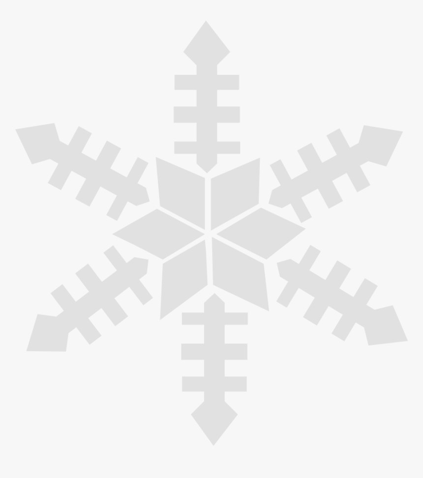 Download And Use Snowflakes In Png - Gray Snowflake Clipart, Transparent Png