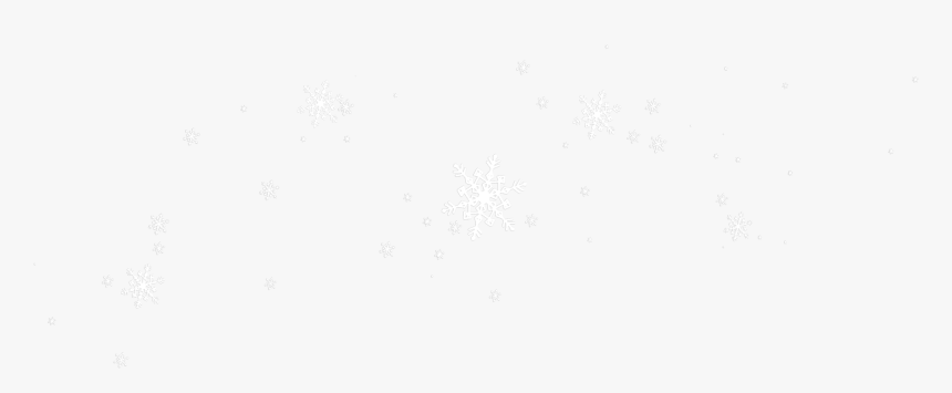 Pattern White Black Floating Snowflakes Free Transparent - Monochrome, HD Png Download