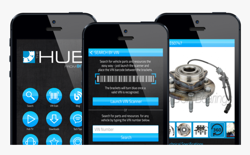 Hub Pic - Vin Scan App, HD Png Download