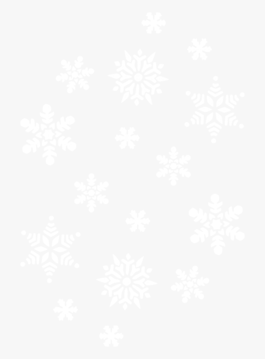 Transparent Black Snowflake Clipart - White Snowflakes Png Transparent, Png Download