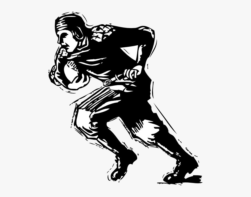 Football Player Clipart Png - Wisconsin Sheet Music, Transparent Png