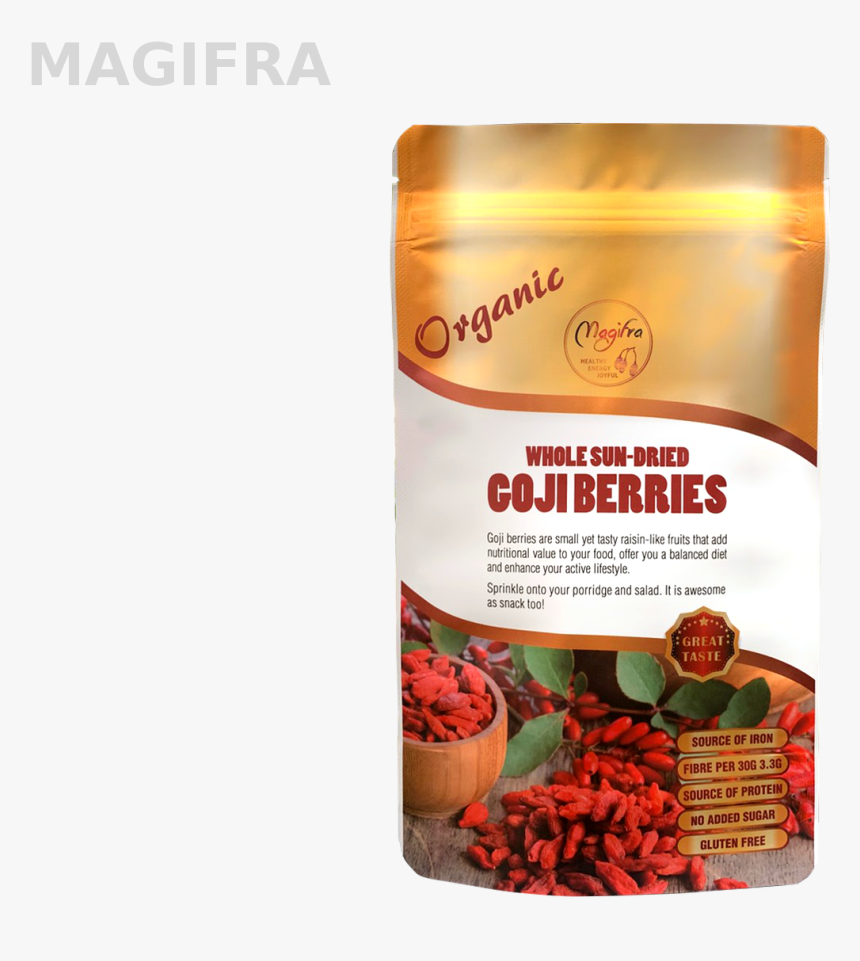Organic Dried Goji Berries 150g*1pcs - Rose Hip, HD Png Download