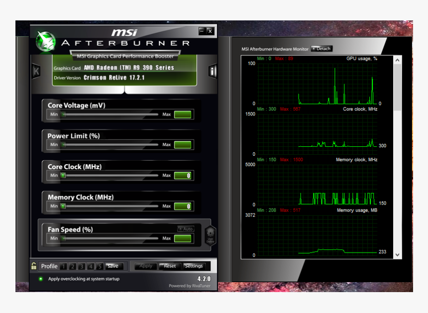Msi Afterburner, HD Png Download