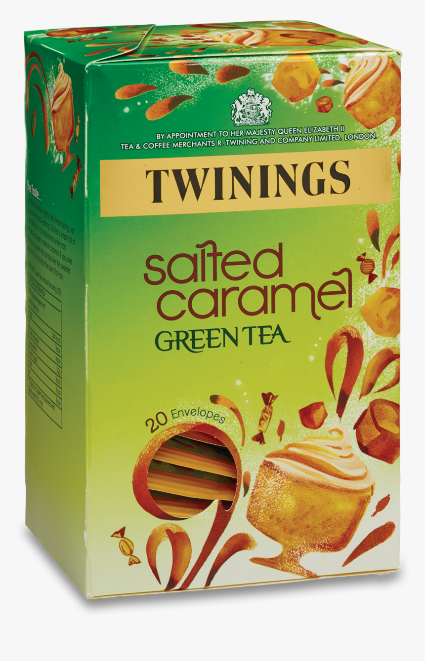 Salted Caramel Green Tea By Twinings New, HD Png Download