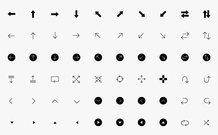 Arrow - Monochrome - Monochrome, HD Png Download