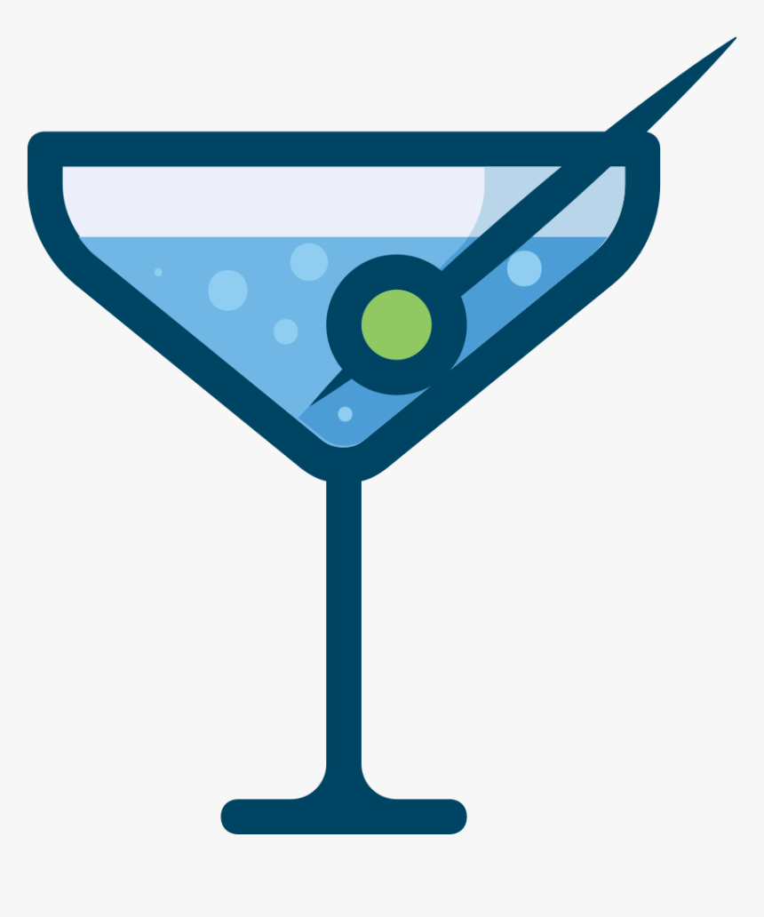Martini - Gin Glasses Clipart Png, Transparent Png