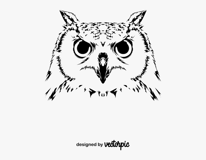 Great Horned Owl, HD Png Download