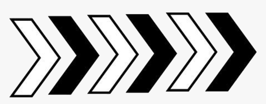 #arrow #arrows #whitearrow #blackarrown #point #aesthetic - Aesthetic Arrow, HD Png Download