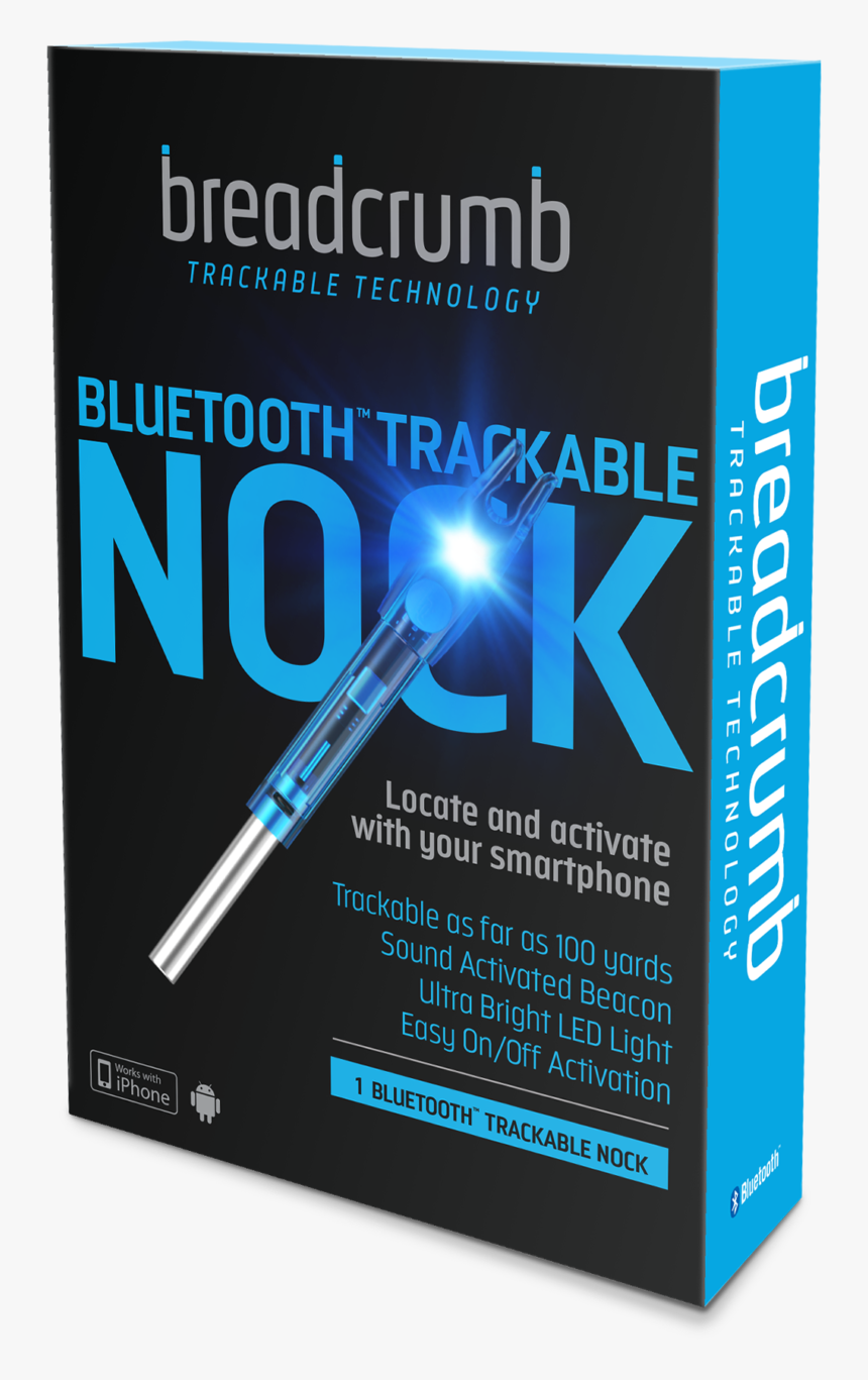Breadcrumb - Bluetooth Nock - Packaging - Hunting - Bluetooth Trackable Arrow Nock, HD Png Download