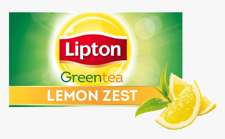 Lipton Green Tea Bags Lemon Zest 25 Bags - Pomegranate Berry Green Tea, HD Png Download