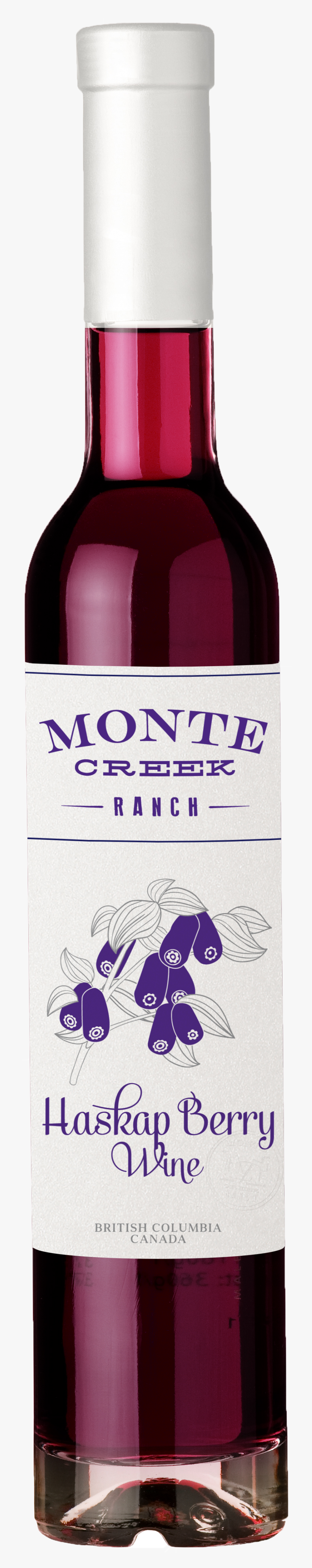Monte Creek Ranch Haskap Wine - Diamond, HD Png Download