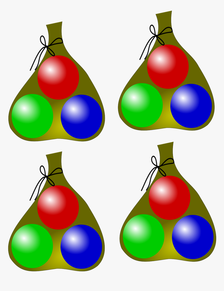 Bag Of 3 Marbles, HD Png Download