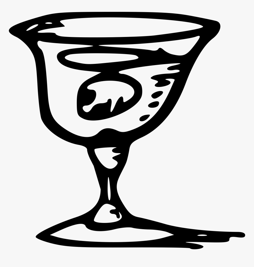 Martini Glass Goblet Free Picture - Wine Glass Clip Art, HD Png Download