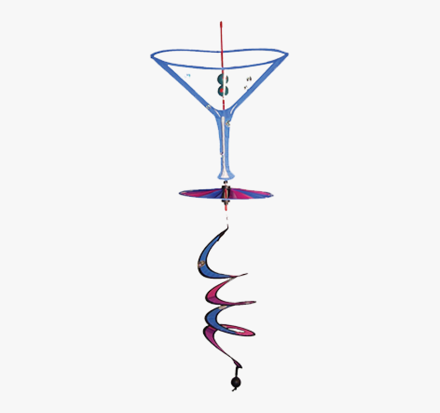 Image Of Martini Glass Twister - Carmine, HD Png Download