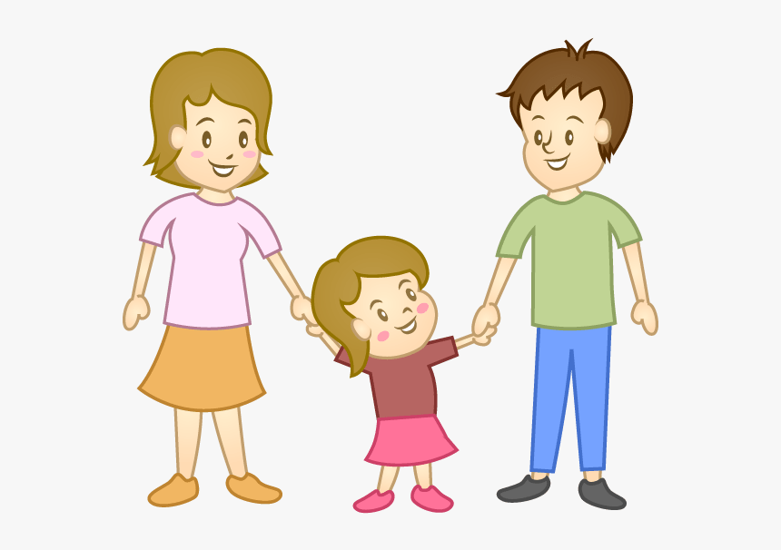 Thumb Image - Family Of 3 Cartoon, HD Png Download