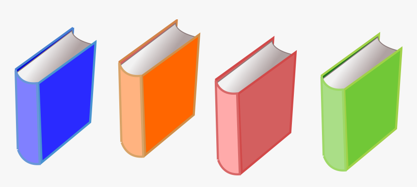 Books Of 4 Clip Arts, HD Png Download