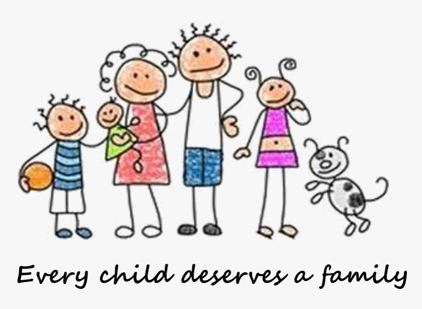 Cute Family Clipart , Png Download - Funny Family Picture Cartoon, Transparent Png