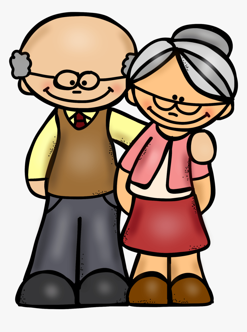 Grand Parents Day Board Decorations Clipart , Png Download - Grandparents Day For Coloring, Transparent Png