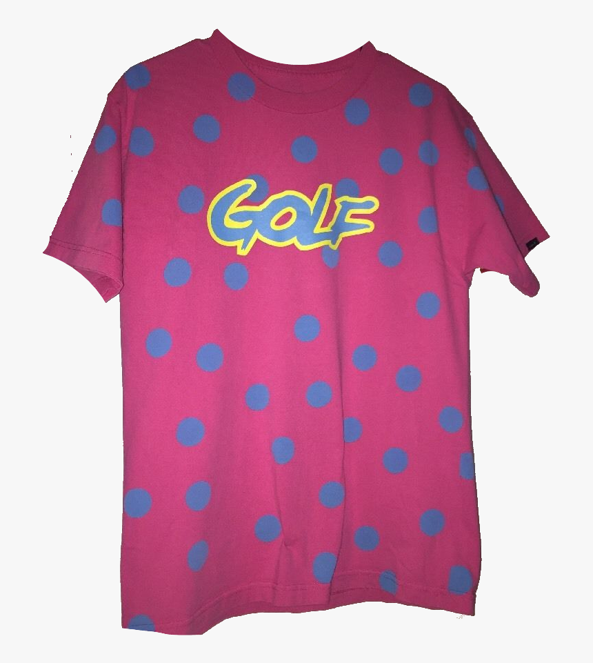 Image Of Golf Polka Dot T-shirt - Active Shirt, HD Png Download