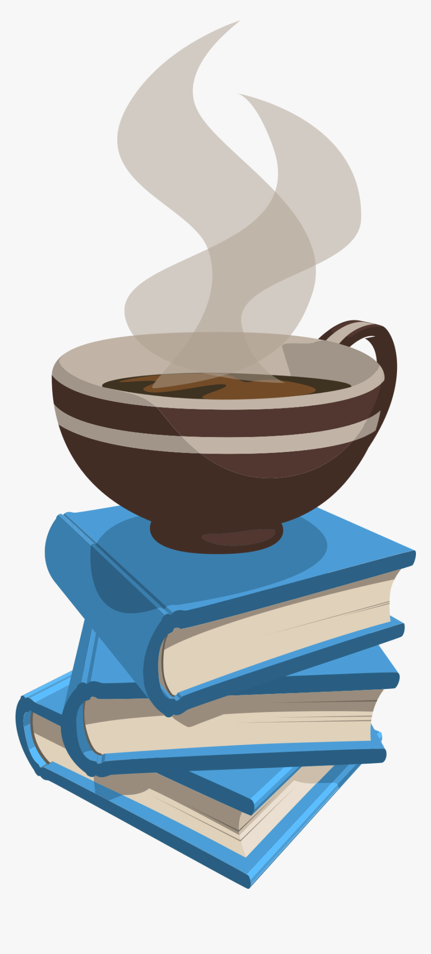 Clipart Book Vector - Coffee And Bagels Clipart, HD Png Download