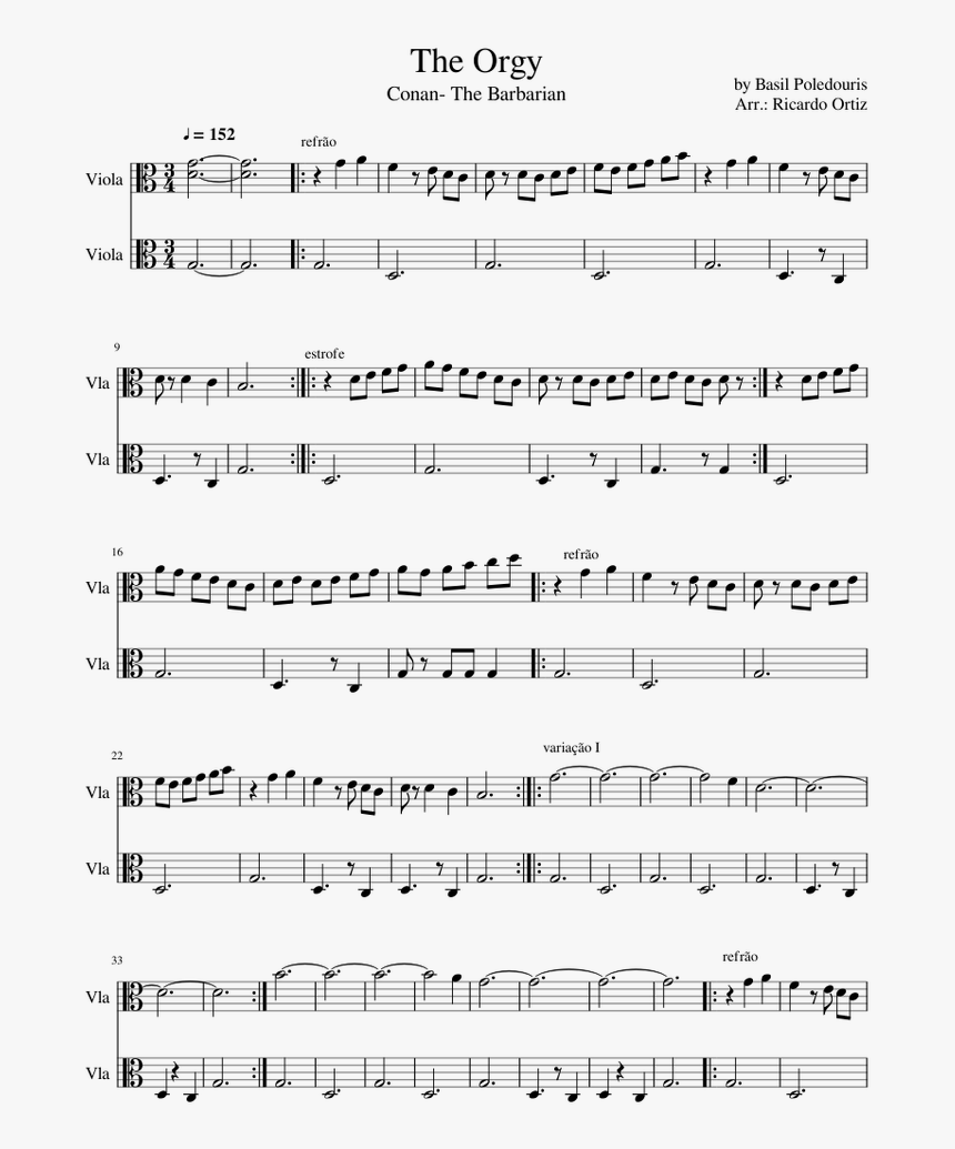Drum Music Notation, HD Png Download