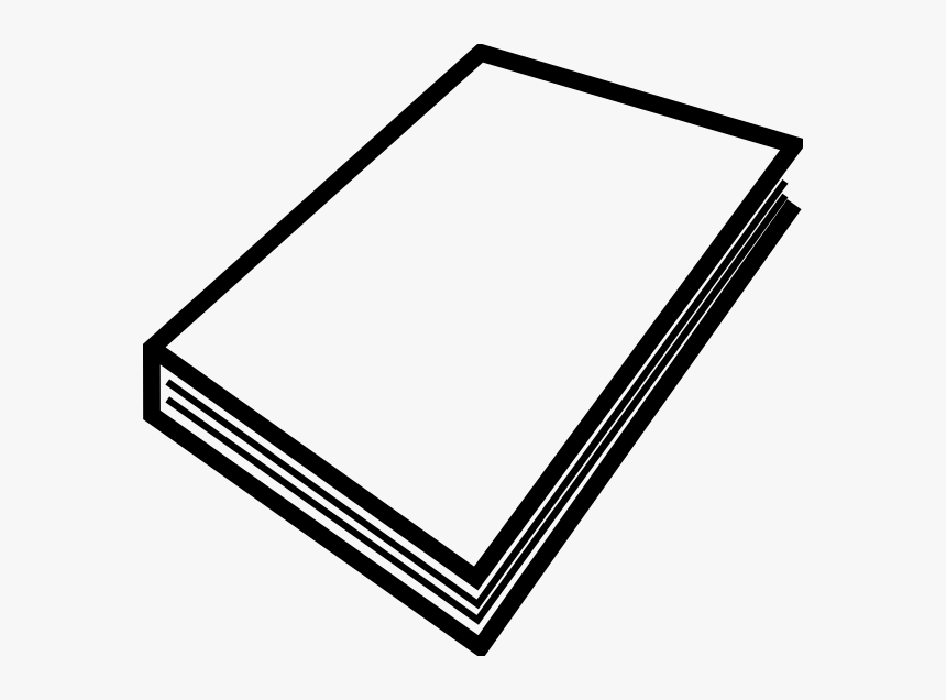 Clipart Books Sketch - Closed Book Clip Art, HD Png Download
