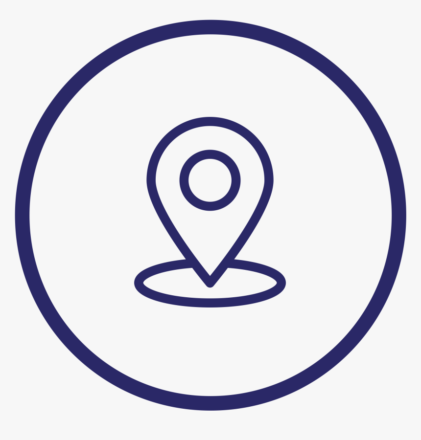 Location Icon - Circle, HD Png Download