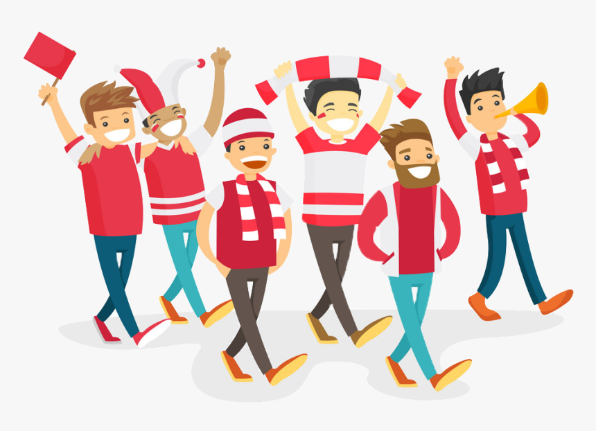 Sports Fan - Football Fans Clip Art, HD Png Download