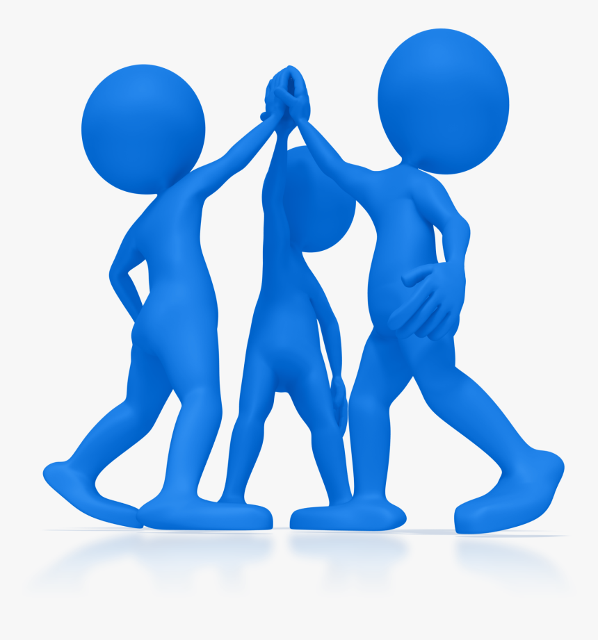 Team High Five Clip Art, HD Png Download
