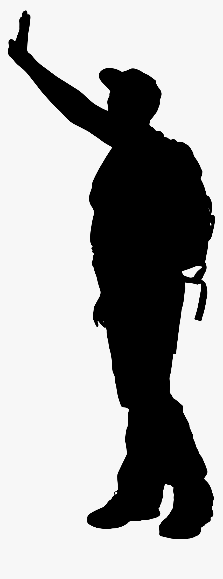 Male Silhouette Png - Tourist Silhouette Png, Transparent Png