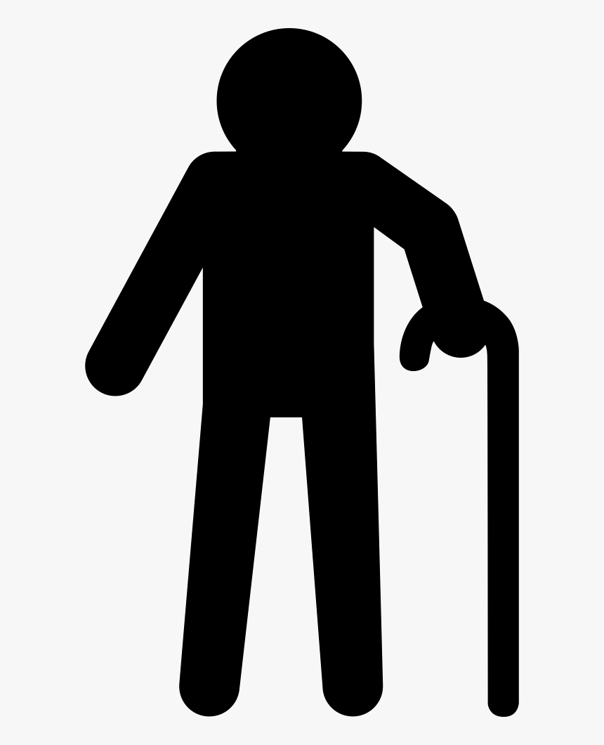 Grandfather Silhouette Comments - Grandfather Clipart Silhouette, HD Png Download