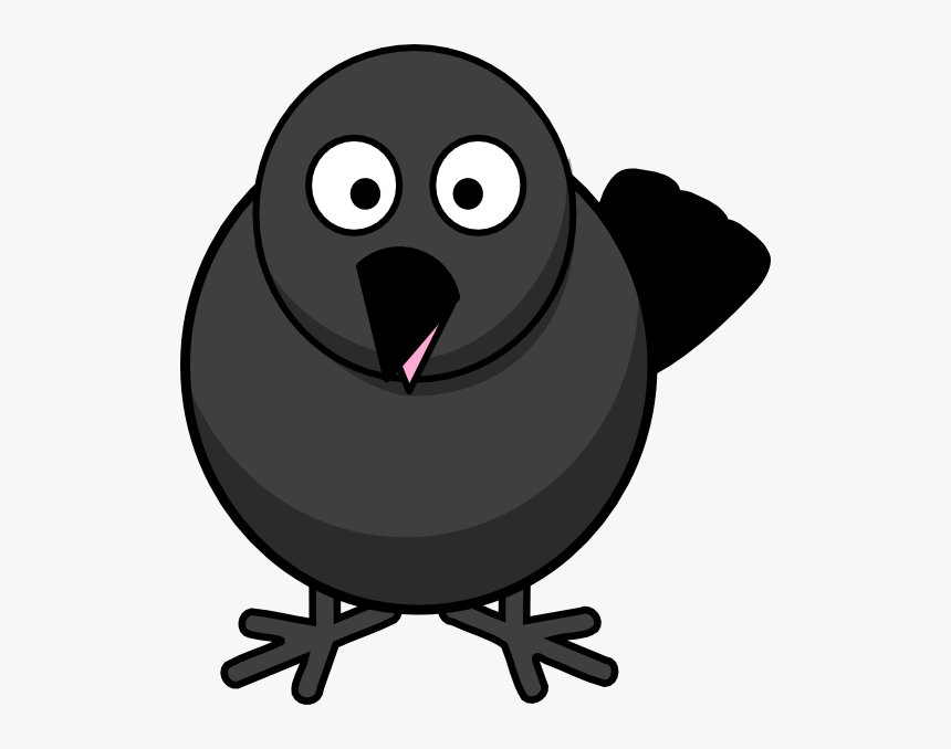 Raven Crow Black Bird Clip Art At Vector Clip Art - Clipart Turkey, HD Png Download