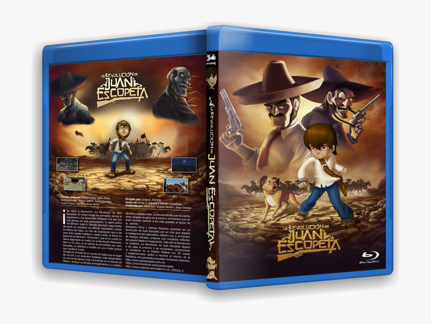 La Revolucion De Juan Escopeta - Peliculas De Caricaturas Mexicanas, HD Png Download