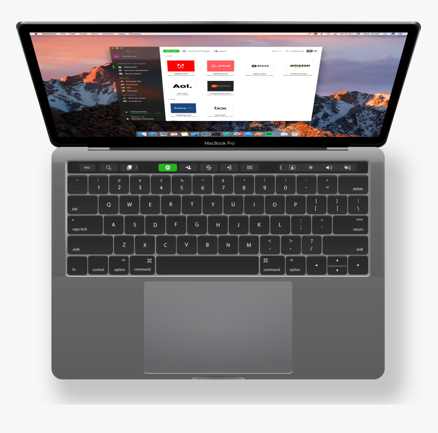 Apple Mac Book - Uk Macbook Pro Keyboard, HD Png Download