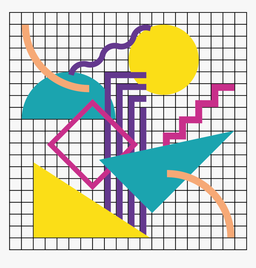 Clip Art 80s Color Scheme Memphis Pattern 80s Hd Png Download Transparent Png Image Pngitem