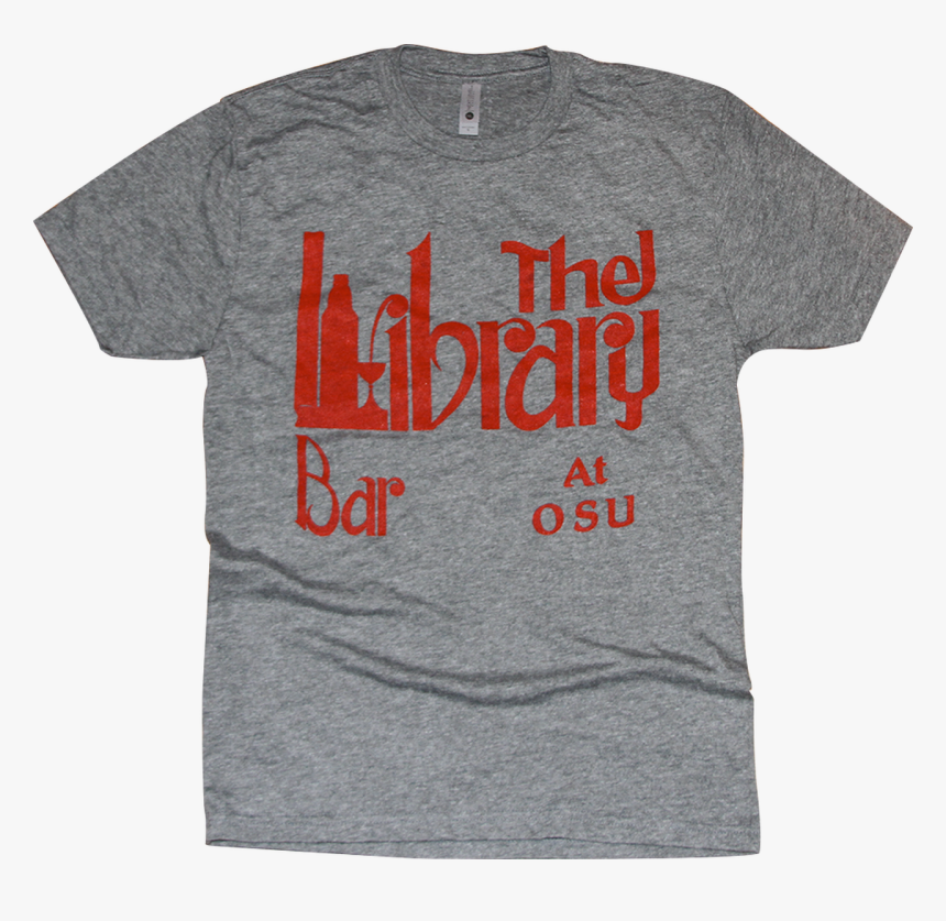 The Library Grey Columbus, Ohio Tri-blend Shirt - Active Shirt, HD Png Download