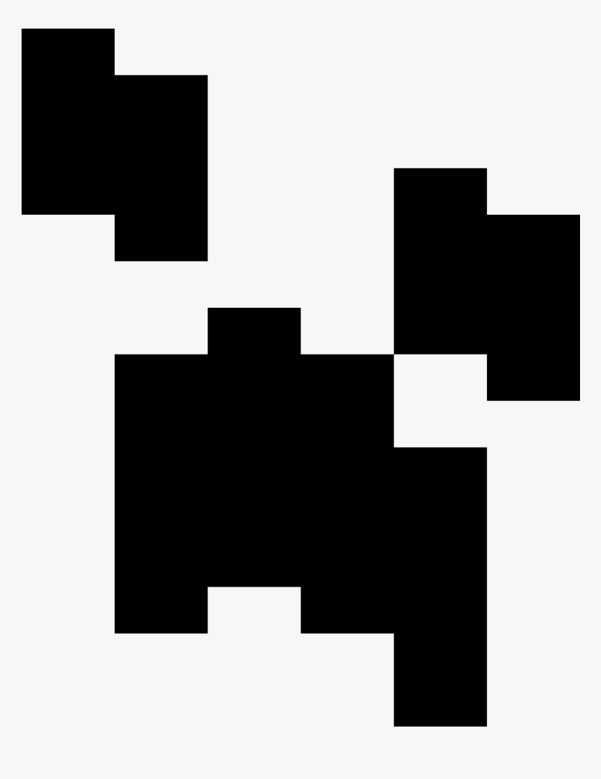 Creeper Face Png, Transparent Png