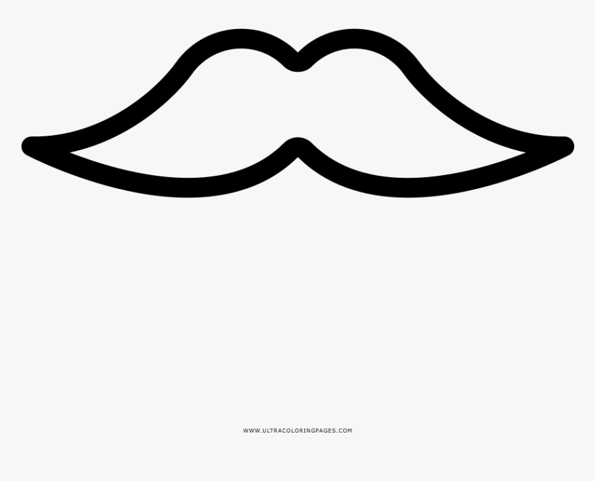 Dibujo De Bigote Para Colorear Clipart , Png Download, Transparent Png