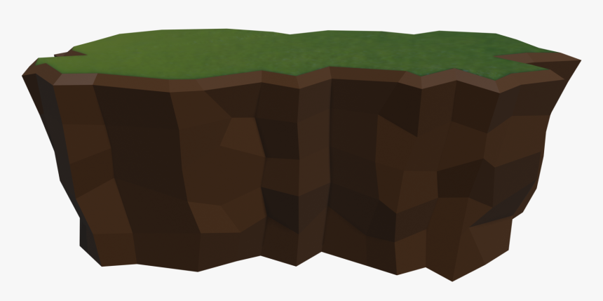 Cliff 2d Game Platformer Ground Game Asset Angle 2, HD Png Download
