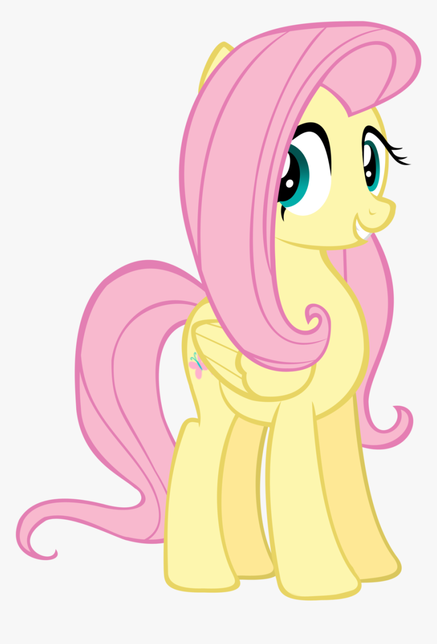 My Little Pony Fluttershy Vector, HD Png Download